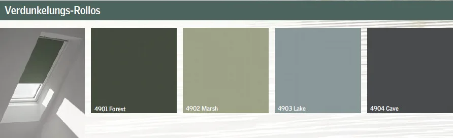 VELUX Verdunkelungsrollo DKY für Größe MK04