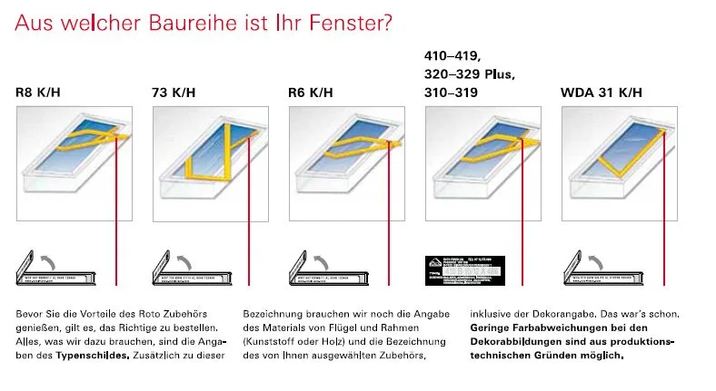 ROTO-Rollladen ZRO M Größe 054/078 oder 5/7