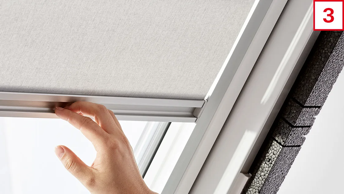 ROTO-Innenrollo Exclusiv für Fenstergröße 065/118 oder 06/11
