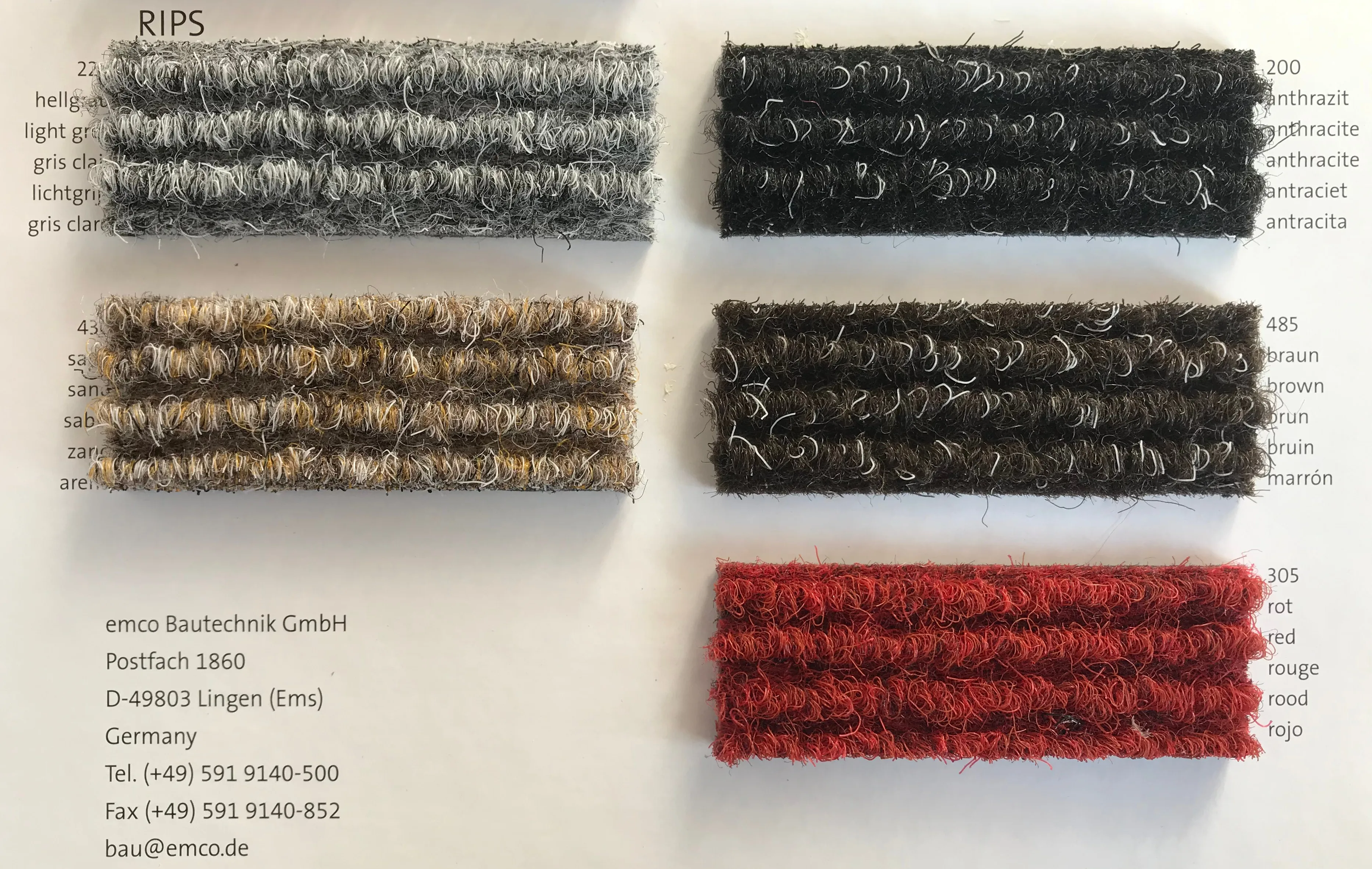 EMCO-Matte für 90 x 60 cm Rahmenaußenmaß 517R
